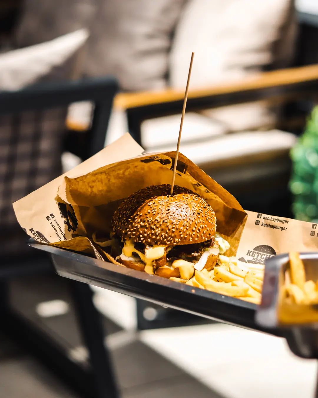 ketchap burger